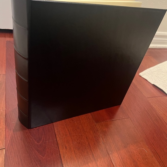 Tiffany and Co.  Rare Never Used Black Leather Photo Album Large Limited… - Picture 7 of 16